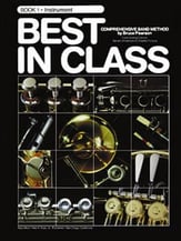 Best in Class Book 1 Clarinet band method book cover